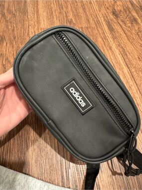 adidas Faux Leather Fanny pack/ cross body